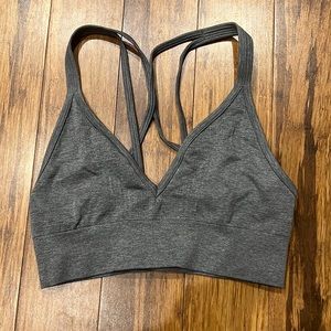 Lululemon Light Impact Sports Bra Grey